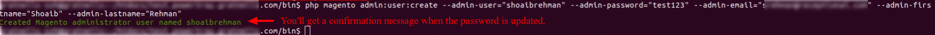 Solved: How to reset Magento 2 admin passwords using command line?