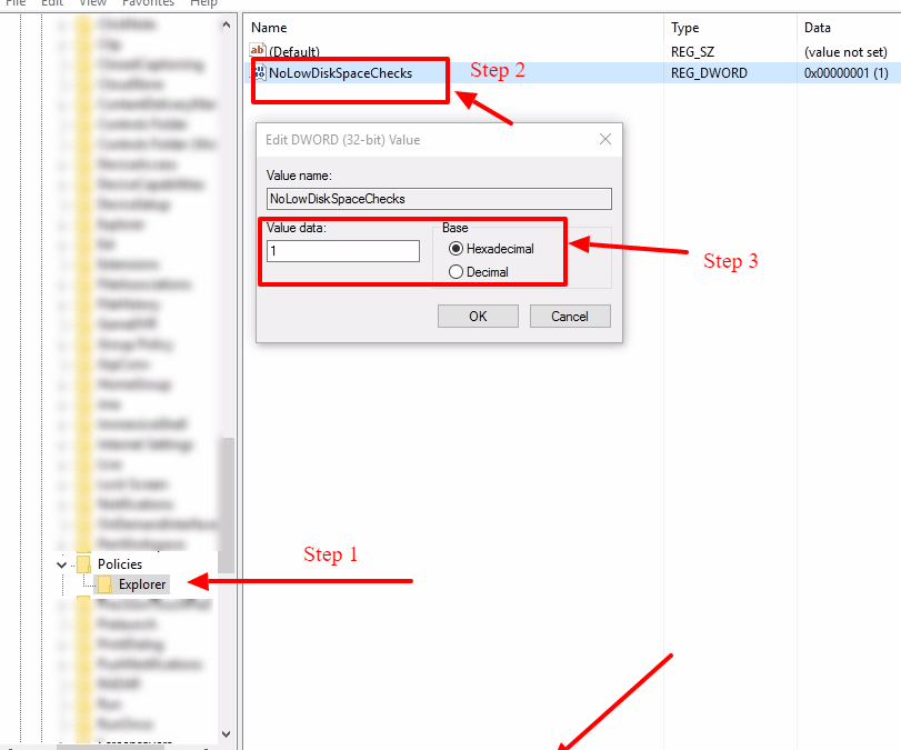 Learn How To Disable Low Disk Space Checks In Windows